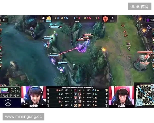 《英雄联盟》S15全球总决赛半决赛TES对阵T1战报